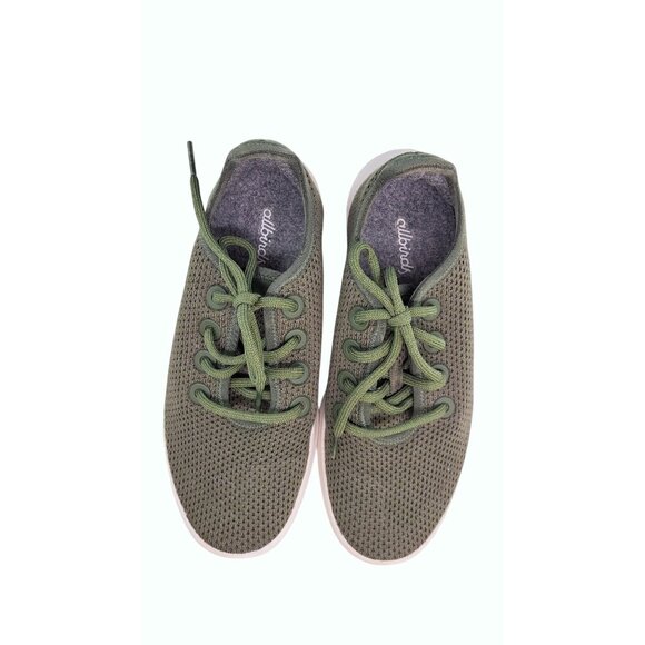 Allbirds Womens Tree Runners Sneakers Shoes Green Size 7 Lightweight Sustainable - Picture 6 of 8